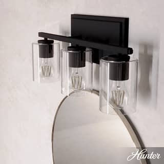 Hunter Kerrison Bathroom Vanity Wall Light - Contemporary, Industrial, Transitional - Damp Rated!