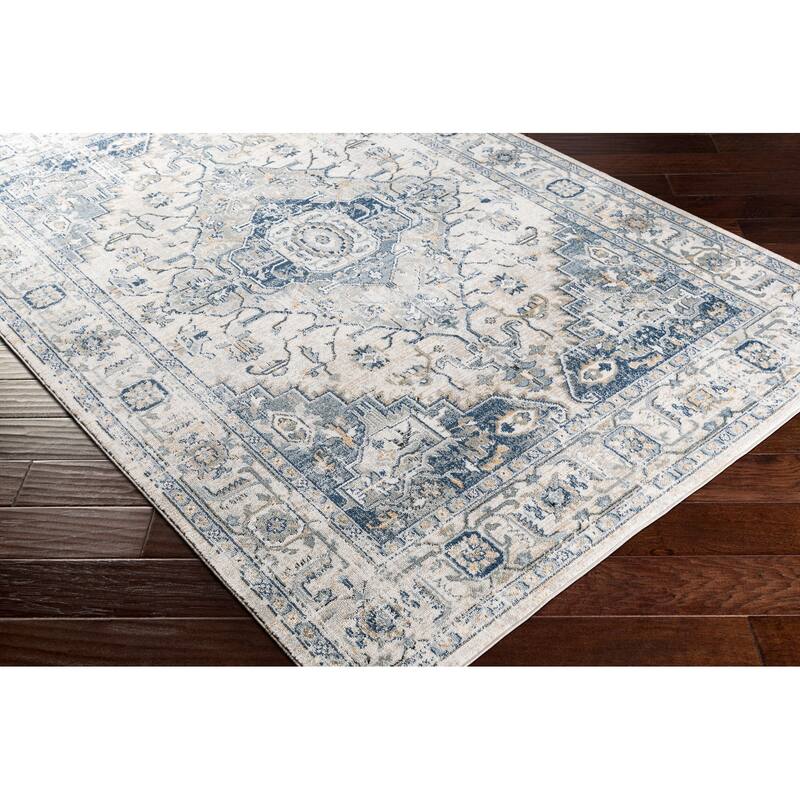 Livabliss Jolie Transitional Medallion Area Rug