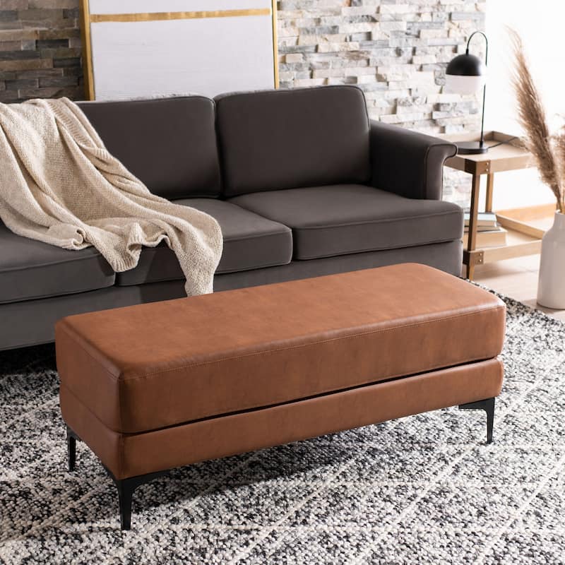SAFAVIEH Elise Rectangular Bench - 48" x 18" x 18"