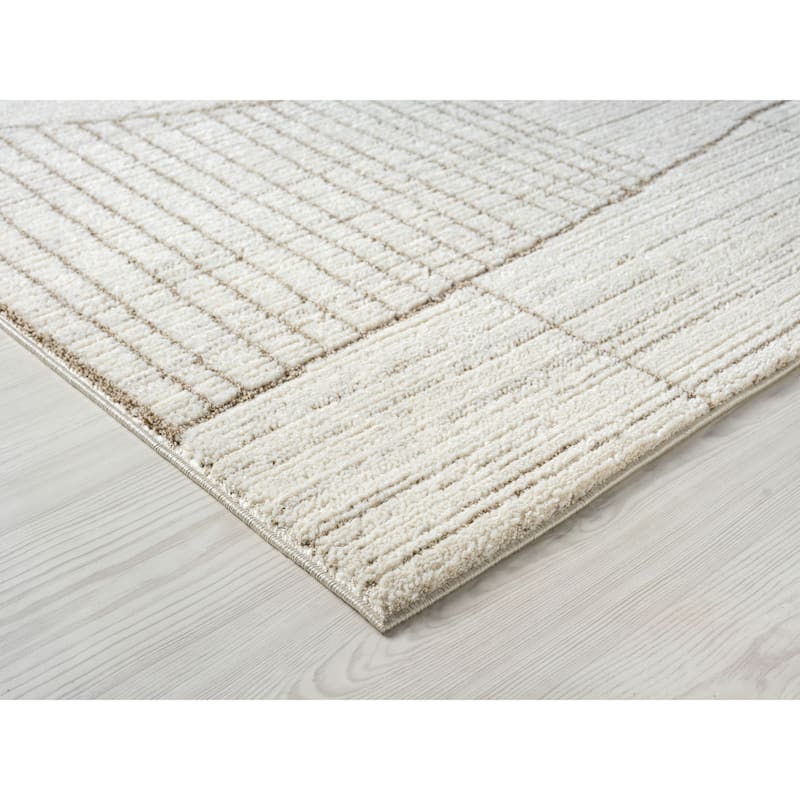 Terra by Obeetee Wilds Porcelain Natural Rug