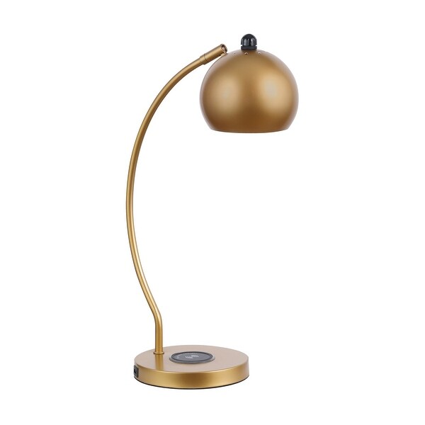 gold dome table lamp