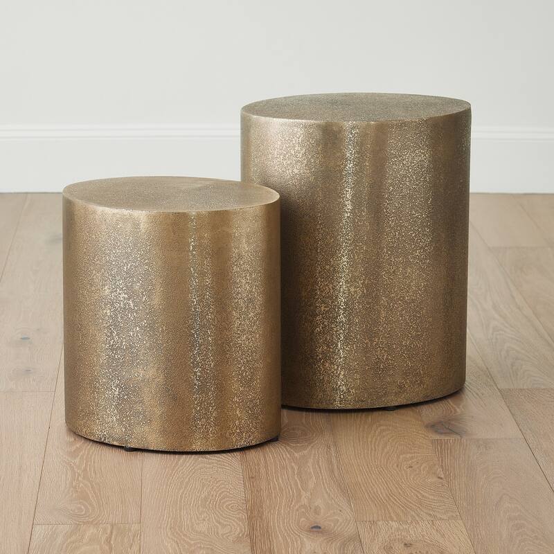 Yves Texture Drum Table