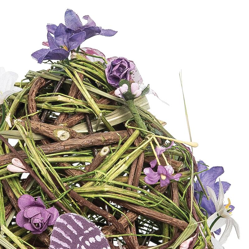 5.6" Medium Lavender Egg Easter Figurine