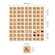 Walplus Scrabble Designed Puzzle Wall Sticker DIY Nursery Decor Decal
