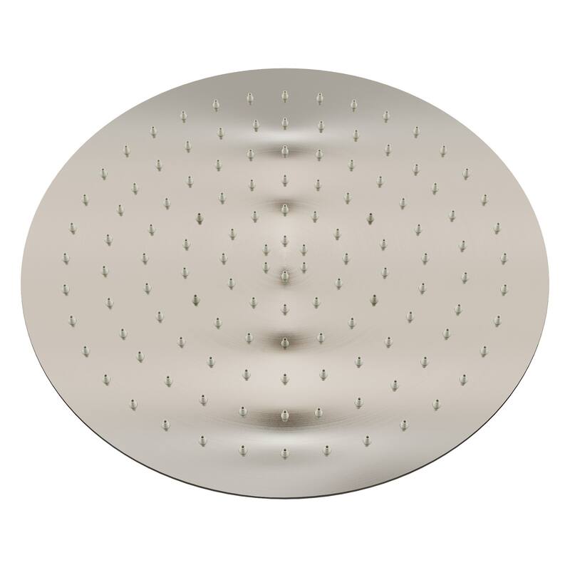 Miseno MSH-NSH-23250 2.2 GPM 10" Single Function Rain Shower Head - Brushed Nickel