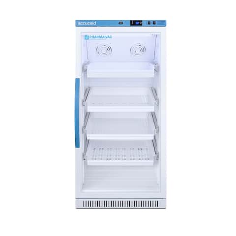 Summit Accucold 24 Inch Wide 8 Cu. Ft. Medical Refrigerator with - White