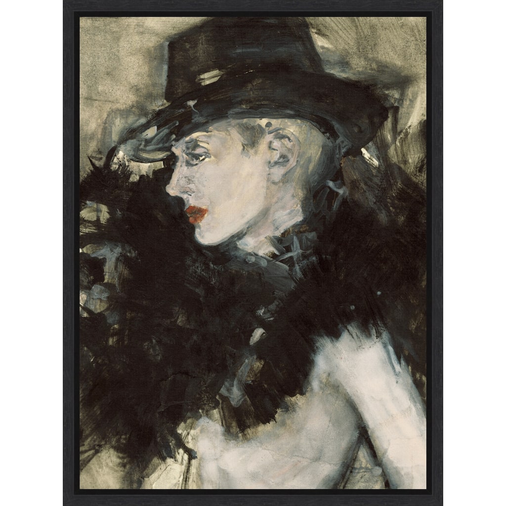 Mysterious Allure by Ute Rathmann (18 x 24 in.), Framed Canvas Wall Art Print