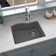 preview thumbnail 5 of 55, Karran Undermount Quartz Single Bowl Kitchen Sink