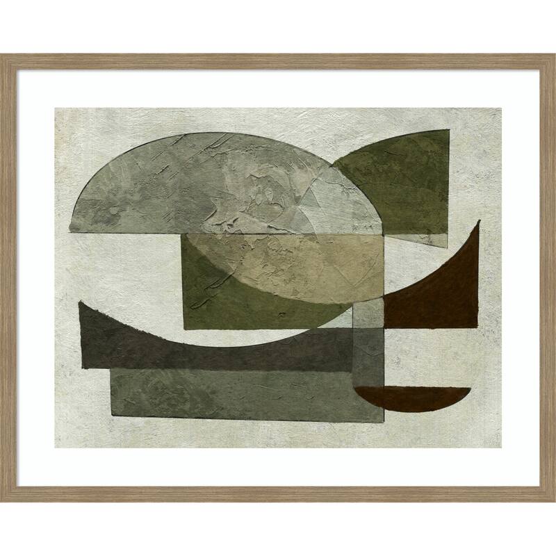 Shaped by Dan Hobday Wood Framed Wall Art Print