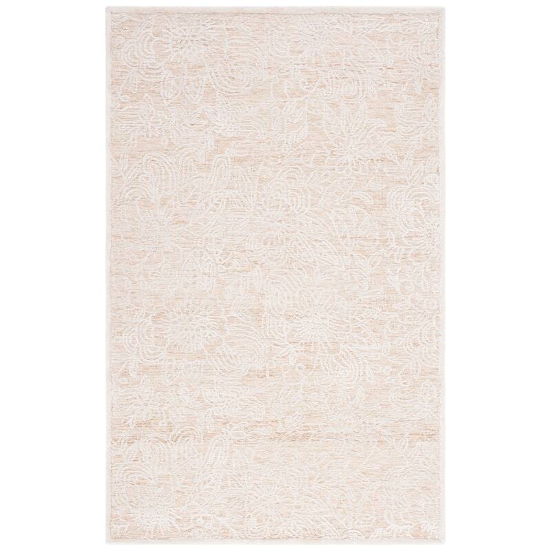 SAFAVIEH Handmade Precious Amya Rug - 3' x 5' - Gold/Ivory