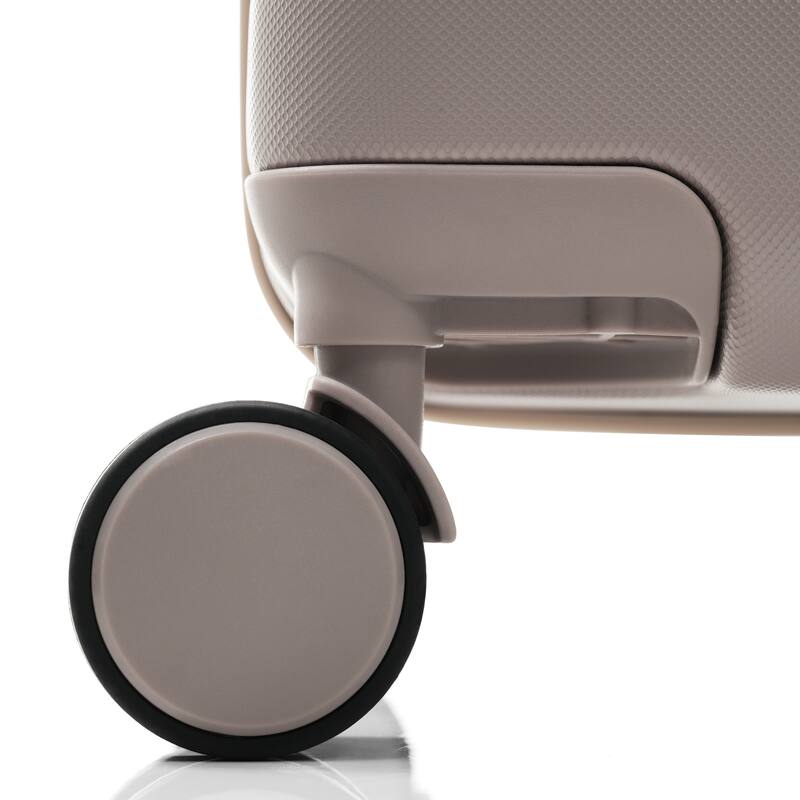 3 Piece Premium ABS Luggage Set, 20/24/28" Hardside Suitcases with 360° Spinner Wheels and TSA Lock, for Men and Women Travel