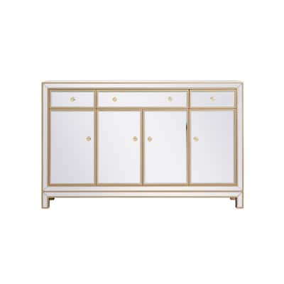 Rosa 56" Mirrored Credenza