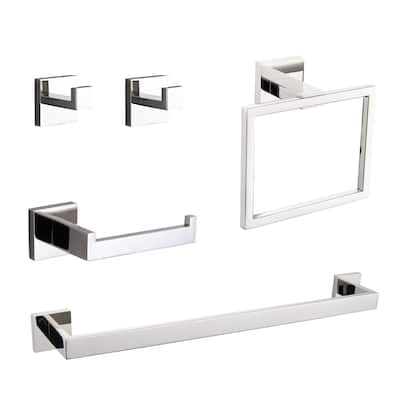 PROOX 5 Piece Bathroom Hardware Sets