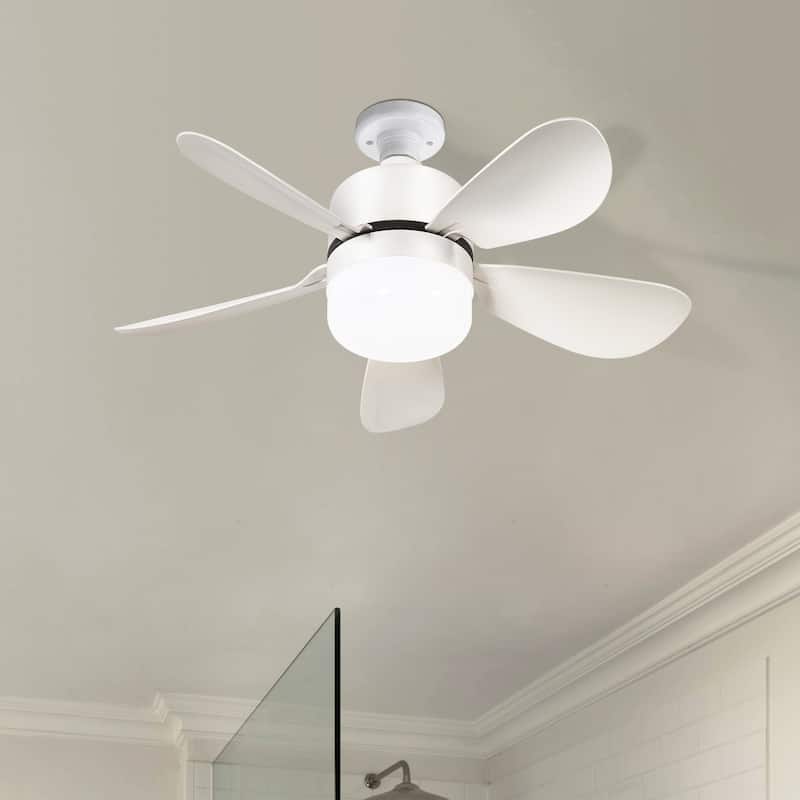 Modern Fan Light with Lighting Mode and Remote Control, Adjustable Wind Speed for Bedroom and Lounge Area