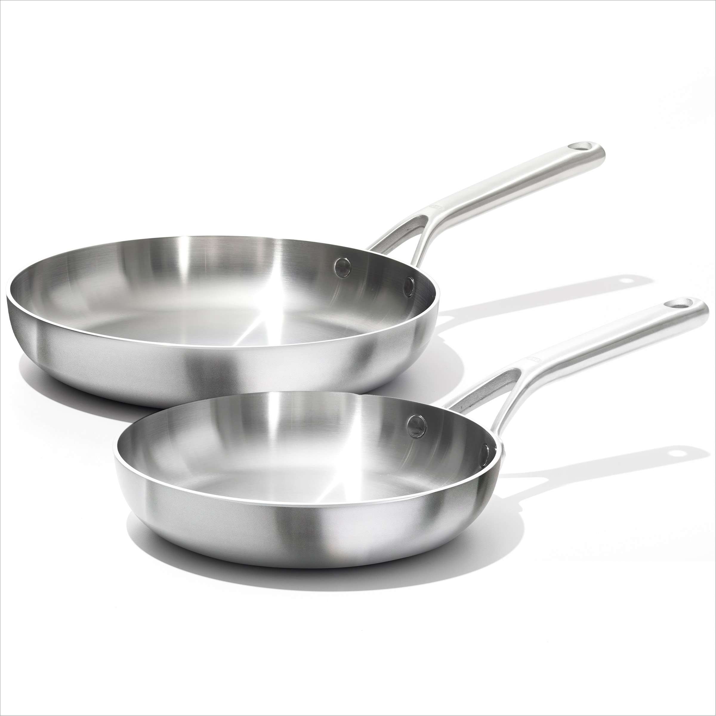 https://ak1.ostkcdn.com/images/products/is/images/direct/aa9155044733f50f291f9c02d070eecfe47cf55d/OXO-Mira-3-Ply-Stainless-Steel-Frying-Pan-Set%2C-8%22-and-10%22.jpg