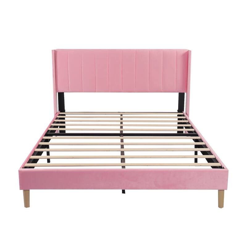 Alazyhome Upholstered Platform Bed Frame