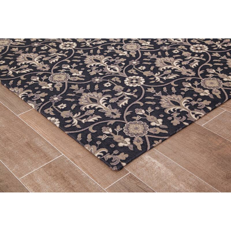 Jani 36"x48" Rug'd Chair Mat-Rug Style Office Chairmat for Carpet & Hard Floors| 0.5" Thick |Non-Slip, Foldable Desk Chair Mat