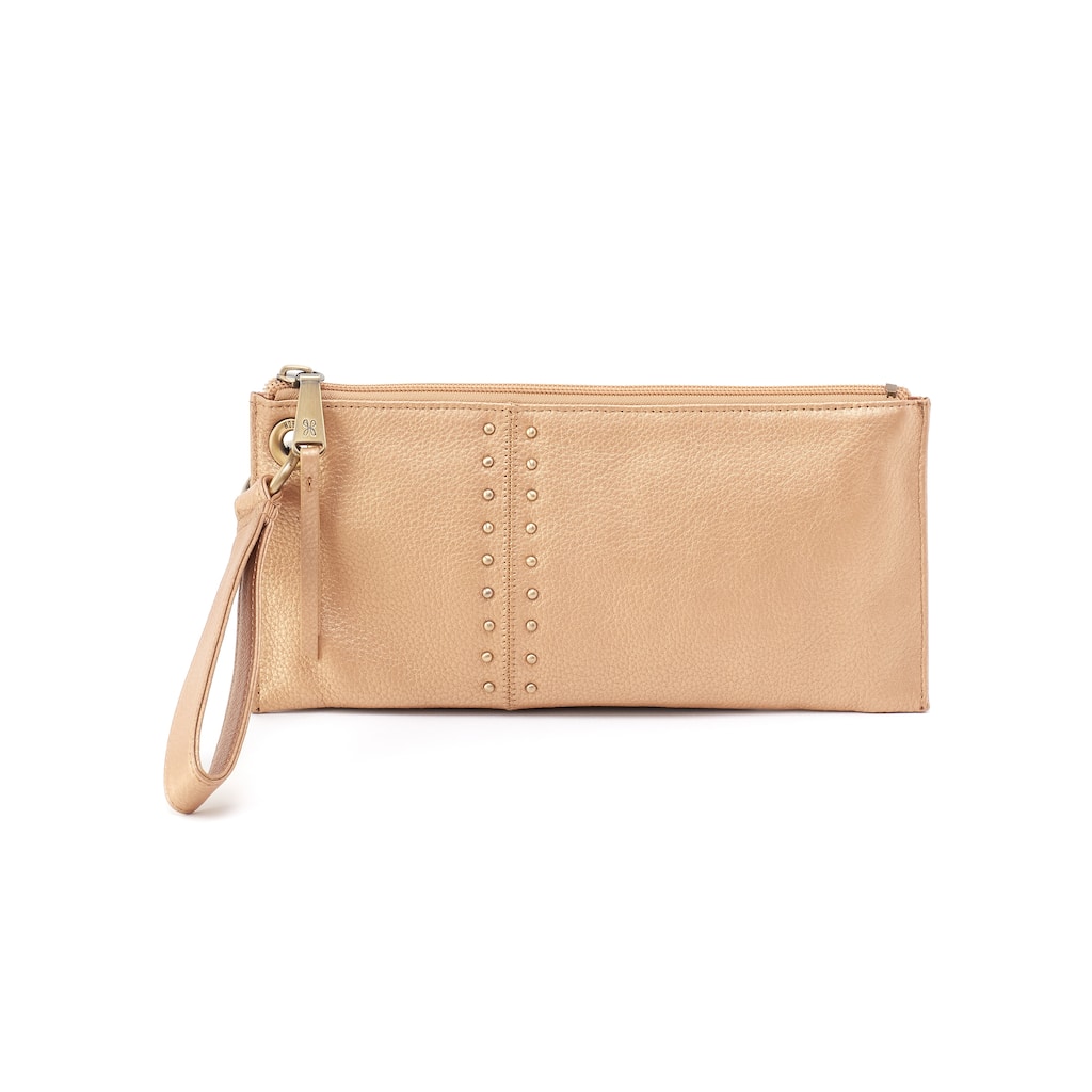 HOBO Vida Studded Leather Wristlet
