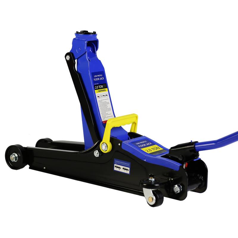 2 Ton Low Profile Floor Jack with Single Piston