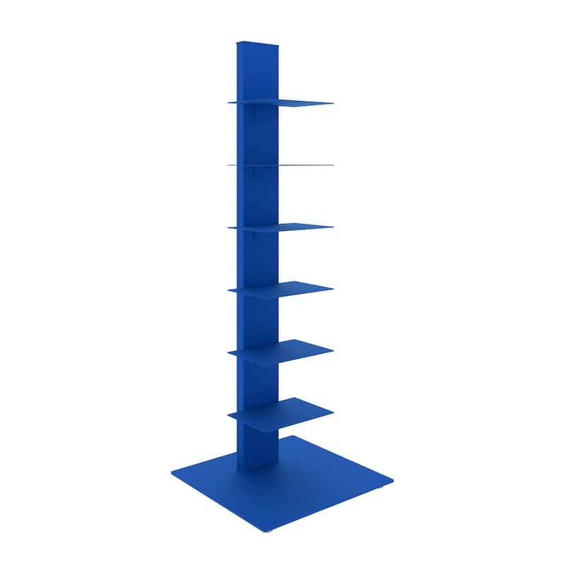 Sapiens Bookcase/Shelf/Shelving Tower in Blue