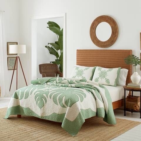 Tommy Bahama Molokai Cotton Quilt or Coordinating Shams