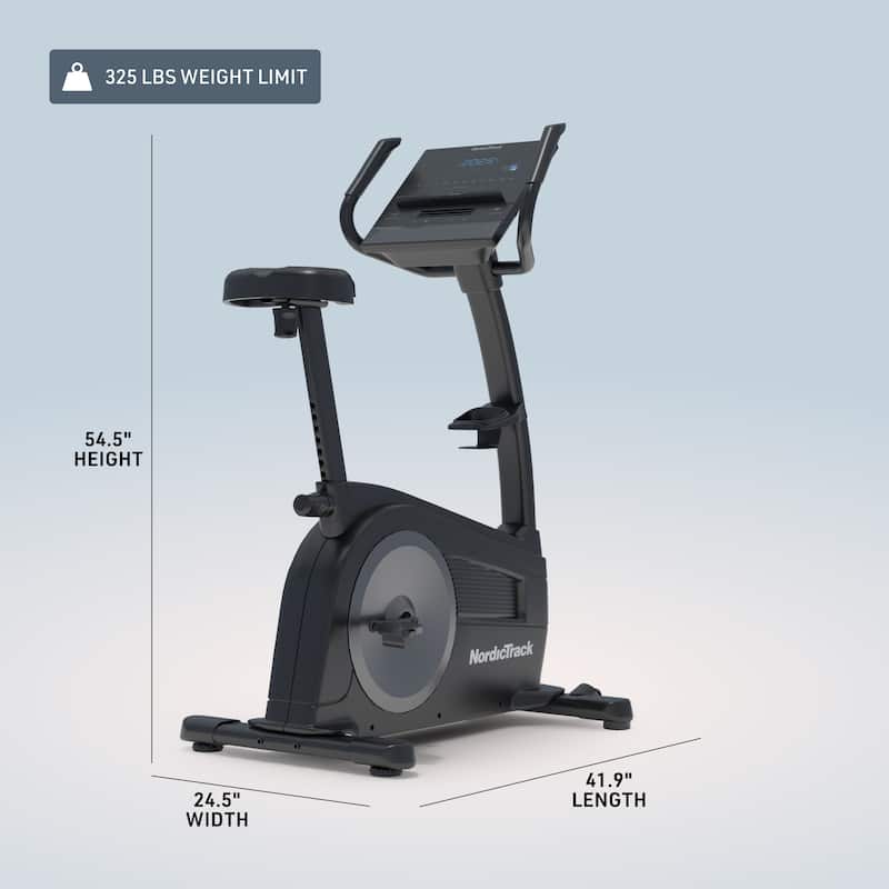 NordicTrack G LE Upright Bike for More Comfortable Recovery Workouts