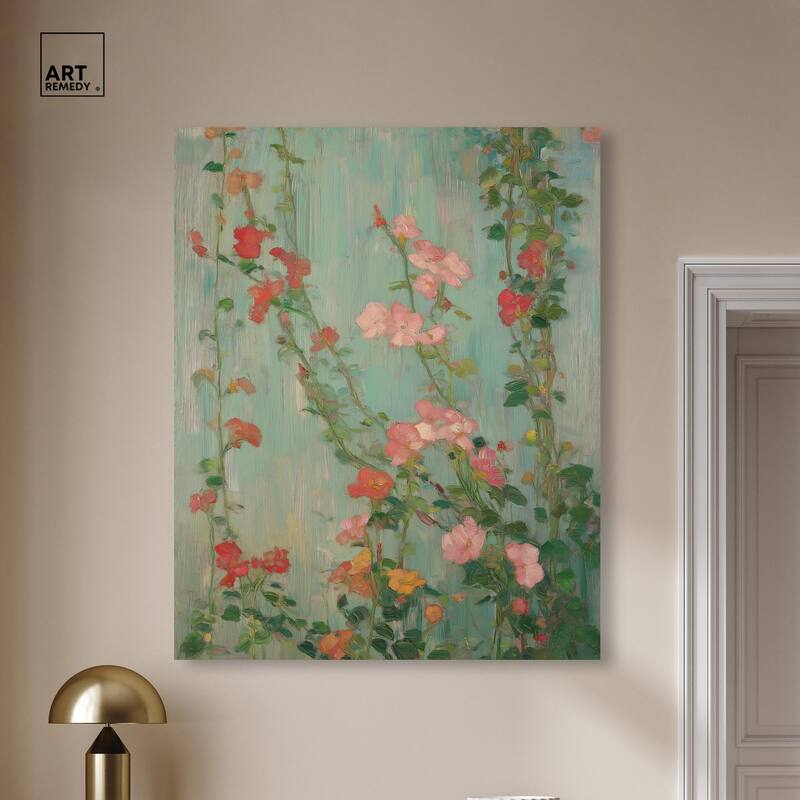 String of Colors II Canvas by Art Remedy, Gallery Wrapped