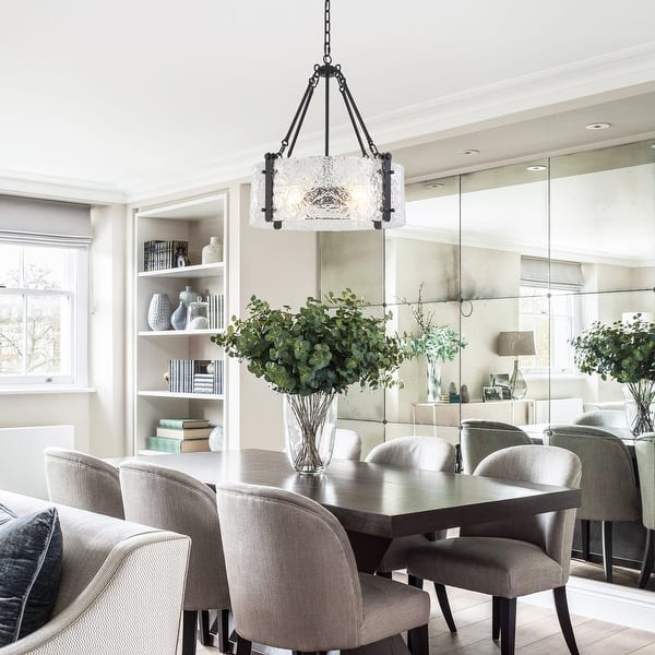Wellmet Crystal Chandeliers, 6 Lights Modern Chandeliers for Dining Room, Rustic Wellmet Crystal Chandeliers, 6 Lights Modern Chandeliers for Dining Room, Rustic