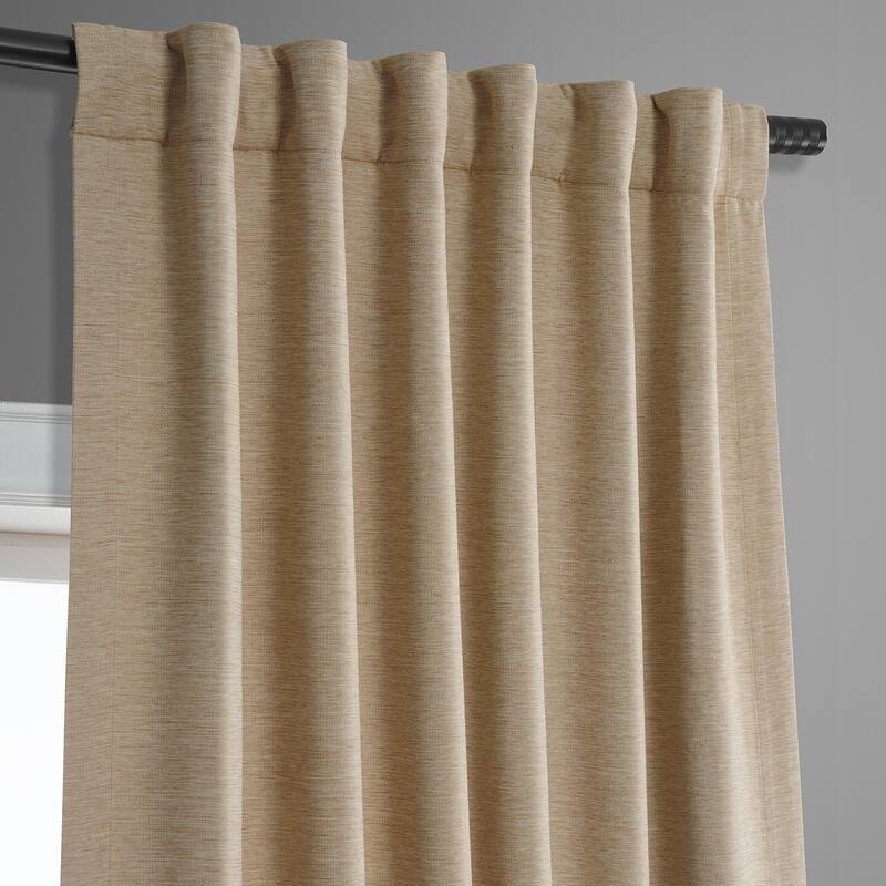 Exclusive Fabrics Bellino 63 In Room Darkening Curtain (1 Panel) - 50 x 63