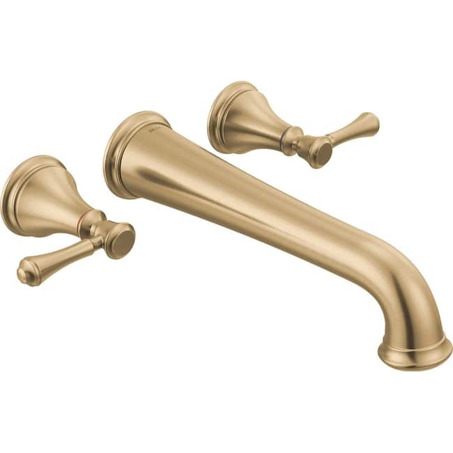 Delta Cassidy Double Handle Wall Mounted Tub Filler