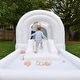 preview thumbnail 4 of 6, Bounceland DayDreamer Cloud Bounce House with ball pit