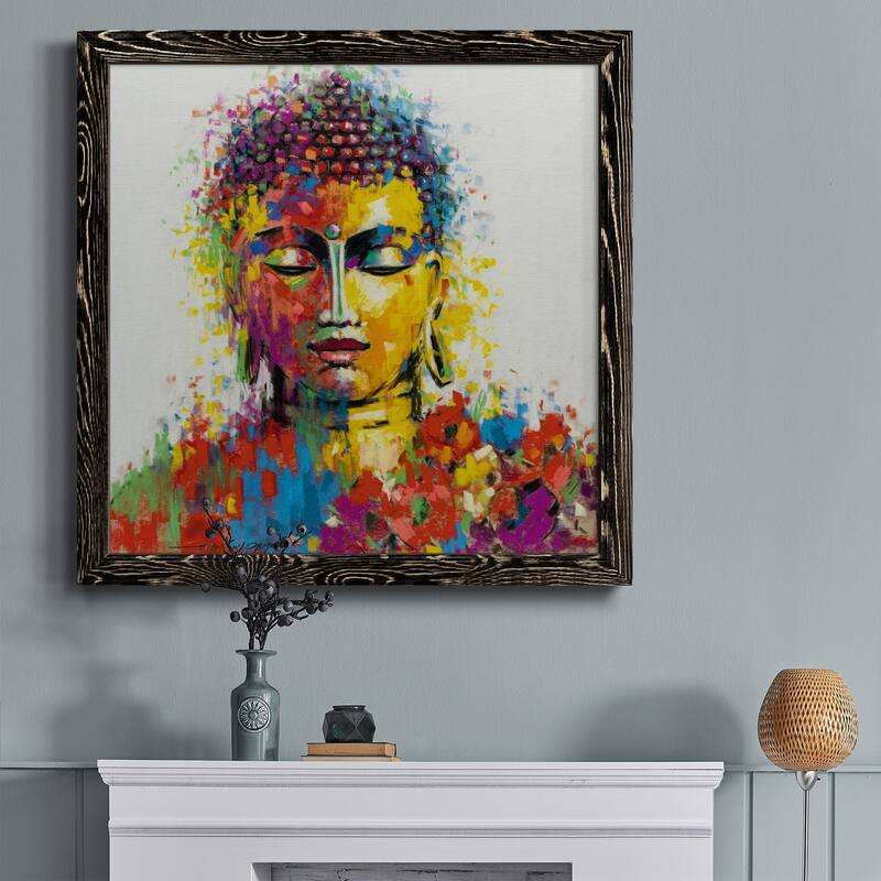 Buddha-Premium Framed Canvas - Ready to Hang