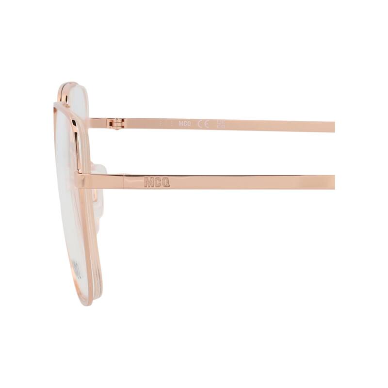 McQ Alexander McQueen Square-Frame Metal Optical Frames - N/A