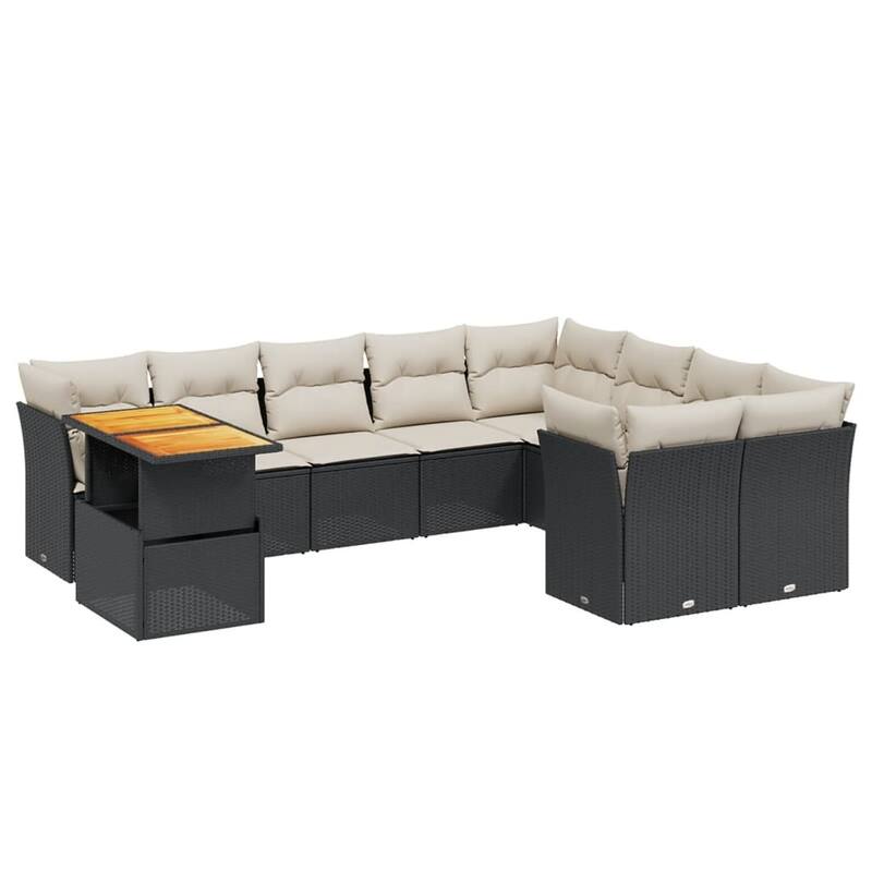 vidaXL Garden Sofa Set - 21.7 x 39.4 x 28.7