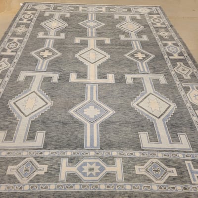 HERAT ORIENTAL Handmade Turkish Oushak Wool Rug - 9'3" x 11'10"