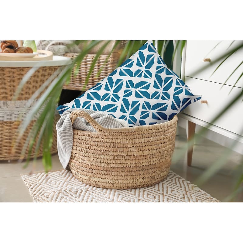 Kaleidoscope Graffiti Indoor/Outdoor Throw Pillow