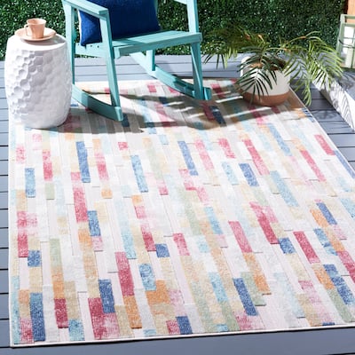 SAFAVIEH Cabana Marylise Indoor/ Outdoor Boho Rug