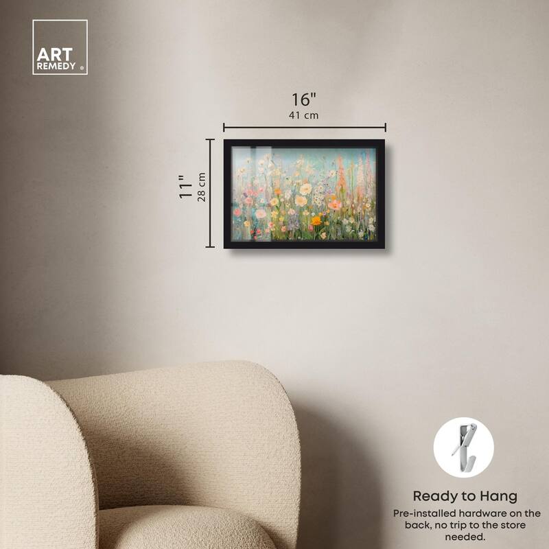 Soft Focus Flora II Shadowbox by Art Remedy
