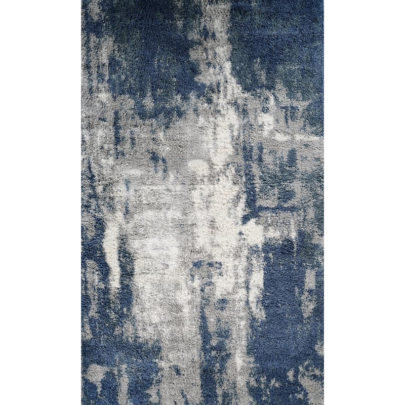 Noori Rug Lux Clark Abstract Modern 2-inch Thick Shag Rug