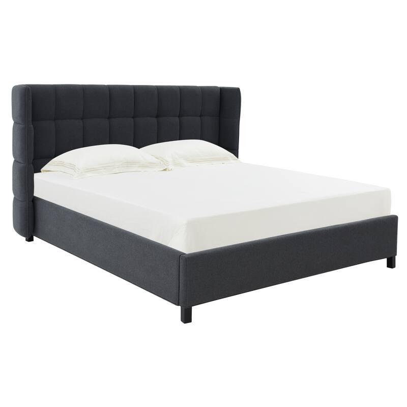 SAFAVIEH Couture Emerson Grid Tufted Bed