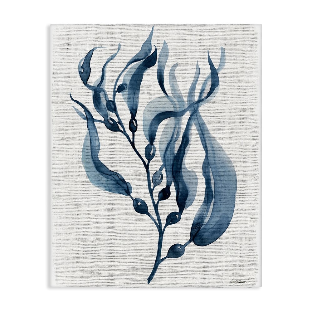 Stupell Delicate Waving Herb Leaves Canvas Wall Art Design By Carol Robinson