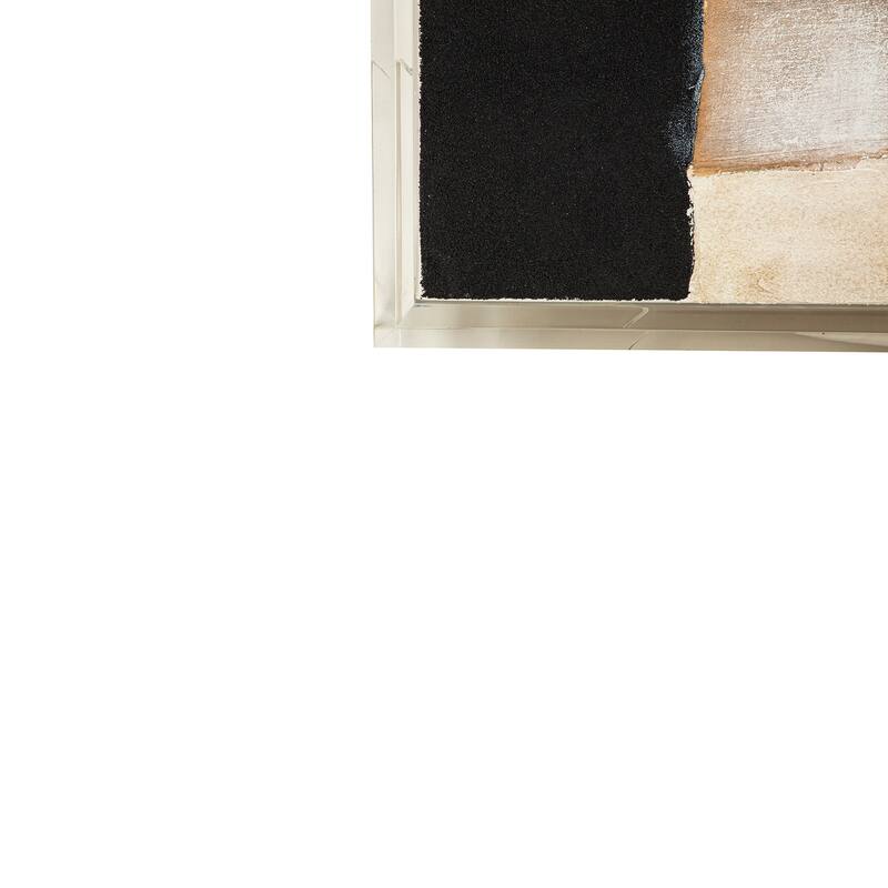Canvas Wall Art Wood Frame Abstract Textured for Home Use - 60" Multi