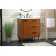 preview thumbnail 26 of 33, Space 24 - 30 Inch Single Bathroom Vanity
