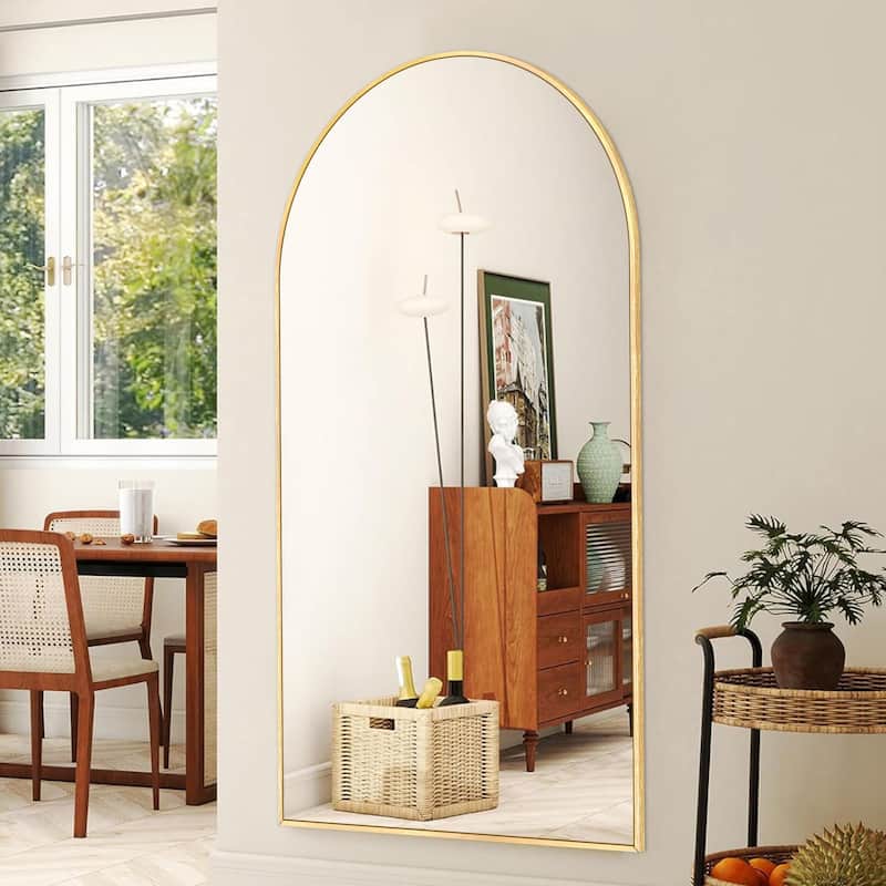 Arched Full Length Mirror Large Floor Mirror