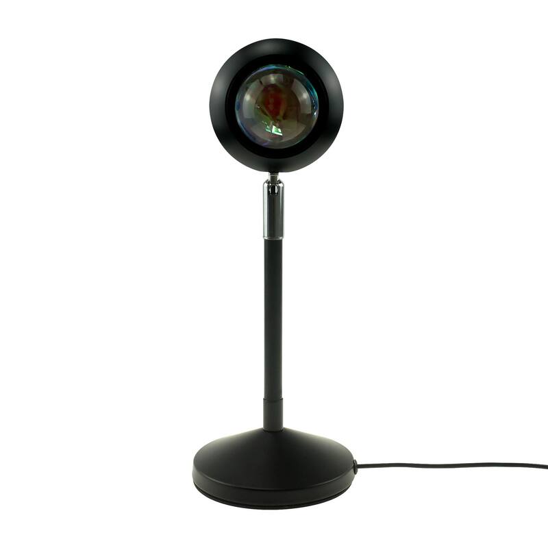 Black Sunset Projector Floor Lamp