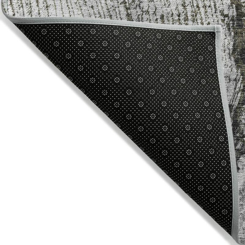 Machine Washable Indoor/ Outdoor Chantille Modern Pop Rug