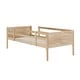 preview thumbnail 67 of 68, Convertible Solid Wood Bunk Bed Frame for Kids with Ladder, No Box Spring Needed