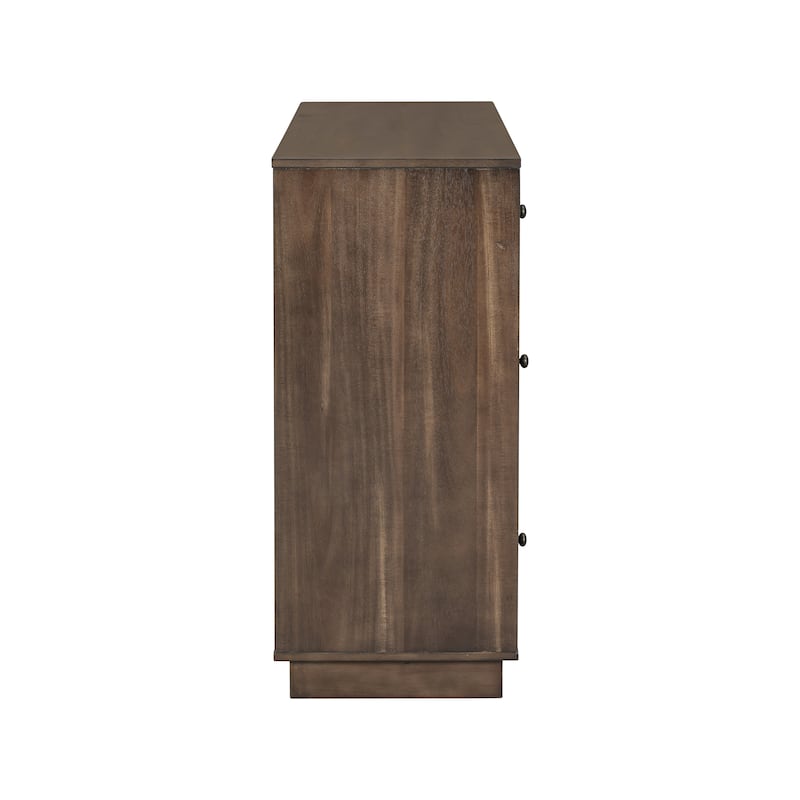 Christopher Knight Home - Arlo Cabinet with Storage for Living and Dining Room Entrance, Large Size with 2 Doors and 7 Drawers