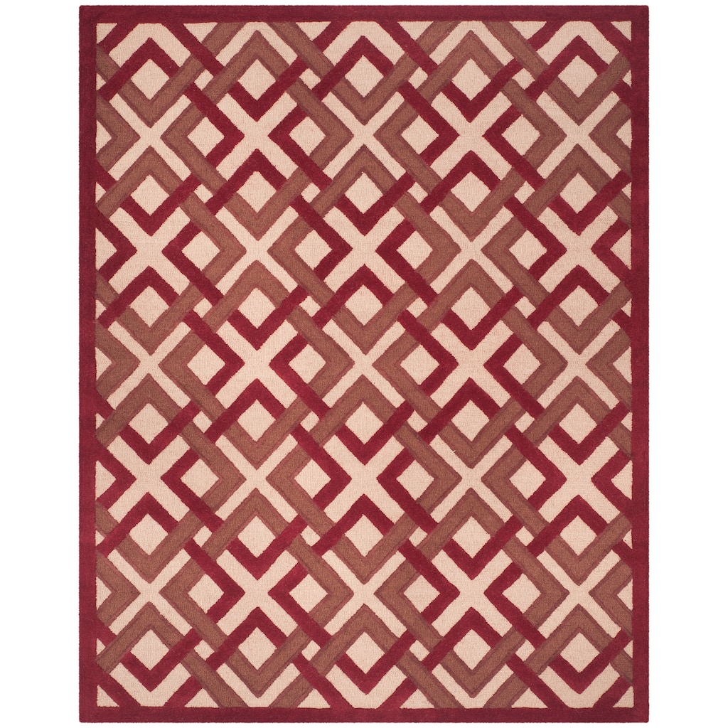 Martha Stewart by SAFAVIEH Handmade Woven Lattice Wool Rug