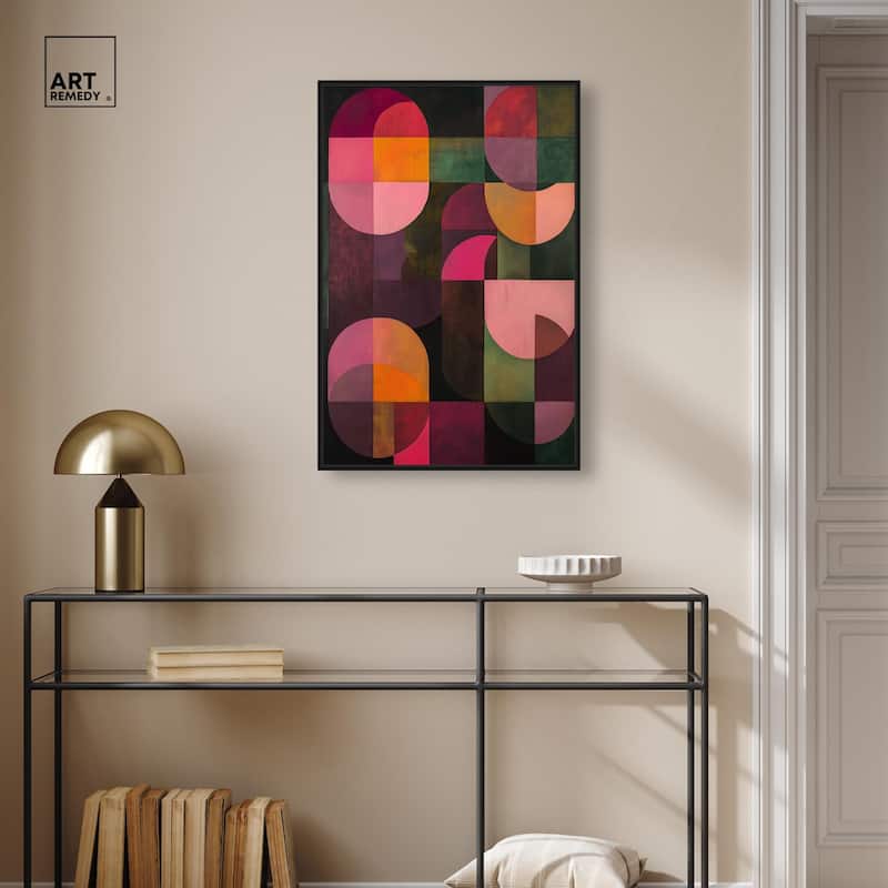Bauhaus Romance Canvas by Art Remedy